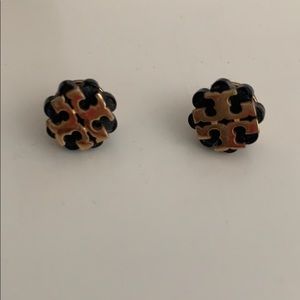 Tory Burch Jewelry - Tory Burch Black & Gold Earrings Tory Burch Jewelry - Tory Burch Black & Gold Earrings